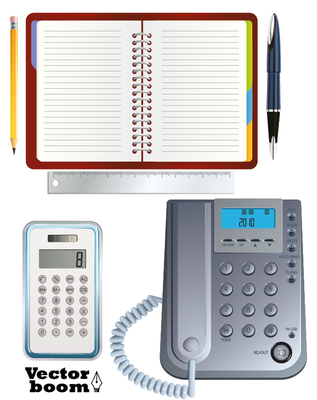 办公用品图标UI设计 功能与美感的平衡艺术